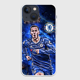 Чехол для iPhone 13 mini с принтом ЭДЕН АЗАР   EDEN HAZARD в Санкт-Петербурге,  |  | chelsea | eden michael hazard | football | real madrid | sport | uefa | реал мадрид | сборная бельгии. | спорт | уефа | футбол | хазард | челси | эден азар