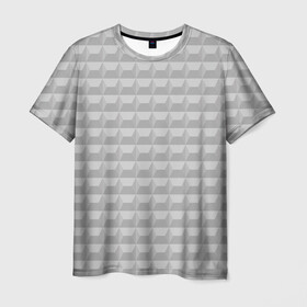 Мужская футболка 3D с принтом Советский забор в Санкт-Петербурге, 100% полиэфир | прямой крой, круглый вырез горловины, длина до линии бедер | Тематика изображения на принте: архитектура | бетон | брутализм | геометрия | забор | застройка | ссср | урбанист