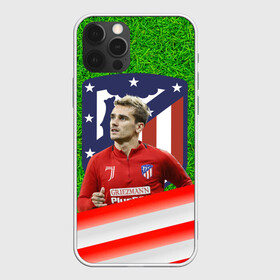 Чехол для iPhone 12 Pro с принтом Антуан Гризманн | Antoine Griezmann (+спина) (Z) в Санкт-Петербурге, силикон | область печати: задняя сторона чехла, без боковых панелей | Тематика изображения на принте: antoine griezmann | антуан гризманн | атлетико | барса | барселона | гризман | реал сосьедад | сборная франции