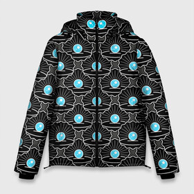 Мужская зимняя куртка 3D с принтом Жемчужина моря в Санкт-Петербурге, верх — 100% полиэстер; подкладка — 100% полиэстер; утеплитель — 100% полиэстер | длина ниже бедра, свободный силуэт Оверсайз. Есть воротник-стойка, отстегивающийся капюшон и ветрозащитная планка. 

Боковые карманы с листочкой на кнопках и внутренний карман на молнии. | Тематика изображения на принте: cute | ocean spirit | pattern | pearl | дух океана | жемчуг | жемчужина | моллюск | море | паттерн | раковина | ракушка | ракушки