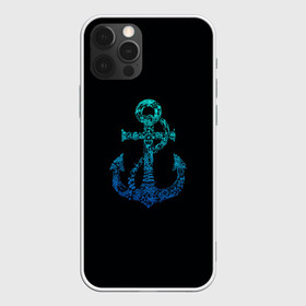 Чехол для iPhone 12 Pro Max с принтом Navy. Anchor в Санкт-Петербурге, Силикон |  | anchor | fish | gradient | marine | mermaid | navy | ocean | octopus | sailor | sea | shark | ship | skull | treasure | whale | акула | градиент | кит | корабль | море | морской | моряк | океан | осьминог | русалка | рыба | сокровище | 