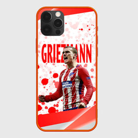 Чехол для iPhone 12 Pro с принтом Антуан Гризманн | Antoine Griezmann (+спина) (Z) в Санкт-Петербурге, силикон | область печати: задняя сторона чехла, без боковых панелей | Тематика изображения на принте: antoine griezmann | антуан гризманн | атлетико | барса | барселона | гризман | реал сосьедад | сборная франции