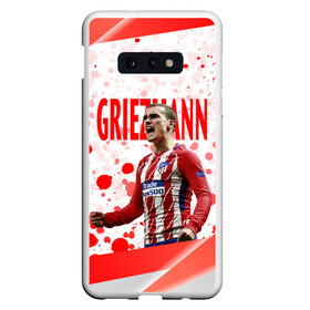 Чехол для Samsung S10E с принтом Антуан Гризманн | Antoine Griezmann (+спина) (Z) в Санкт-Петербурге, Силикон | Область печати: задняя сторона чехла, без боковых панелей | antoine griezmann | антуан гризманн | атлетико | барса | барселона | гризман | реал сосьедад | сборная франции