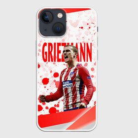 Чехол для iPhone 13 mini с принтом Антуан Гризманн | Antoine Griezmann (+спина) (Z) в Санкт-Петербурге,  |  | Тематика изображения на принте: antoine griezmann | антуан гризманн | атлетико | барса | барселона | гризман | реал сосьедад | сборная франции