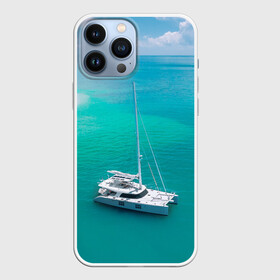 Чехол для iPhone 13 Pro Max с принтом ПАРУСНИК | SAILBOAT (Z) в Санкт-Петербурге,  |  | Тематика изображения на принте: boat | sailboat | ship | ships | кораблик | кораблики | корабль | лагуна | лодка | лодочка | мореход | одинокая лодка | парус | парусник | судно | яхта | яхты