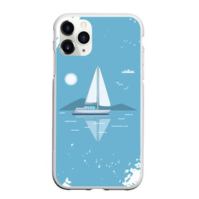 Чехол для iPhone 11 Pro матовый с принтом ОДИНОКИЙ ПАРУСНИК | SAILBOAT (Z) в Санкт-Петербурге, Силикон |  | Тематика изображения на принте: boat | sailboat | ship | ships | бумага | кораблик | кораблики | корабль | красный парус | лодка | лодочка на белом | мореход | одинокая лодка | оригами | парус | парусник | судно | яхта