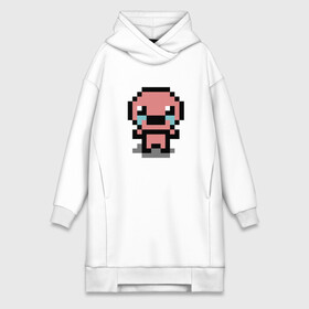 Платье-худи хлопок с принтом pixel isaac в Санкт-Петербурге,  |  | character | cry | eyes | face | game | head | isaac | logo | pixel | sadness | tears | the binding of isaac | айзек | глаза | голова | грусть | жертвоприношение исаака | игра | лицо | лого | персонаж | пиксель | плачь | слезы