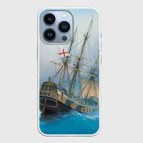 Чехол для iPhone 13 Pro с принтом The Sea Devil в Санкт-Петербурге,  |  | ocean | sea | ship | summer | волны | океан | парусник