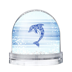 Игрушка Снежный шар с принтом Дельфин в Санкт-Петербурге, Пластик | Изображение внутри шара печатается на глянцевой фотобумаге с двух сторон | cute | dolphin | два дельфина | дельфин | дельфин в море | дельфинами | милый | мир | подводный