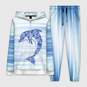 Женский костюм 3D с принтом Дельфин в Санкт-Петербурге,  |  | Тематика изображения на принте: cute | dolphin | два дельфина | дельфин | дельфин в море | дельфинами | милый | мир | подводный
