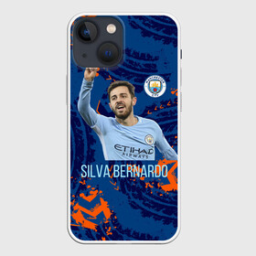 Чехол для iPhone 13 mini с принтом Silva Bernardo Манчестер Сити в Санкт-Петербурге,  |  | manchester city | бернарду силва | манчестер сити | сборная португалии | футбол | футболист