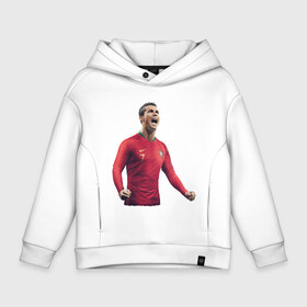 Детское худи Oversize хлопок с принтом Cristiano Ronaldo в Санкт-Петербурге, френч-терри — 70% хлопок, 30% полиэстер. Мягкий теплый начес внутри —100% хлопок | боковые карманы, эластичные манжеты и нижняя кромка, капюшон на магнитной кнопке | Тематика изображения на принте: 07 | 7 | cristiano ronaldo | juventus | manchester united | national team | portugal | real madrid | soccer | soccer player | криштиану роналду | манчестер юнайтед | нападающий | португалия | реал мадрид | роналдо | сборная | футбол | фут