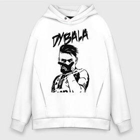 Мужское худи Oversize хлопок с принтом DYBALA Juventus жест в Санкт-Петербурге, френч-терри — 70% хлопок, 30% полиэстер. Мягкий теплый начес внутри —100% хлопок | боковые карманы, эластичные манжеты и нижняя кромка, капюшон на магнитной кнопке | 10 | ac milan | champions | fifa | juve | juventus | juvi | paulo dybala | soccer | uefa | дубала | лига чемпионов | номер | пауло дибала | сборная аргентины | спорт | уефа | фифа | фк | футбол | футболист | футбольный клуб | 