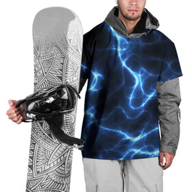 Накидка на куртку 3D с принтом Energy Waves в Санкт-Петербурге, 100% полиэстер |  | Тематика изображения на принте: energy | glow | light | neon | waves