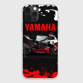 Чехол для iPhone 12 Pro Max с принтом YAMAHA [004] в Санкт-Петербурге, Силикон |  | moto | yamaha | мотоцикл | ямана | ямаха