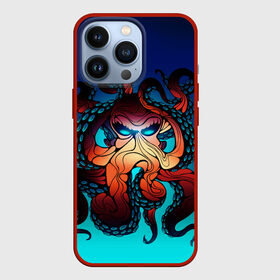 Чехол для iPhone 13 Pro с принтом Кракен | Octopus в Санкт-Петербурге,  |  | animal | beast | kraken | monster | ocean | octopus | sea | water | waves | вода | волны | животные | звери | кракен | монстр | море | океан | осьминог | рыбы | щупальца