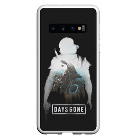 Чехол для Samsung Galaxy S10 с принтом Days gone силуэт Дикона в Санкт-Петербурге, Силикон | Область печати: задняя сторона чехла, без боковых панелей | action | animals | days gone | deacon | gamer | games | nextgen | pandemic | pc | player | playstation | ps 5 | steam | top | valve | weapon | xbox | zombie | валв | видео игры | животные | жизнь после | зомби | игрок | иксбокс | некстген | оружи