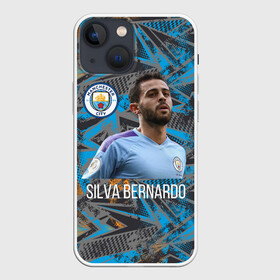 Чехол для iPhone 13 mini с принтом Silva Bernardo Манчестер Сити в Санкт-Петербурге,  |  | manchester city | бернарду силва | манчестер сити | сборная португалии | футбол | футболист