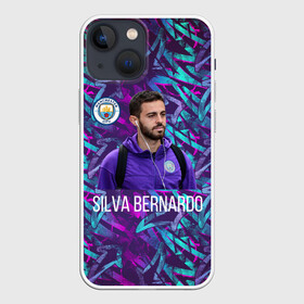 Чехол для iPhone 13 mini с принтом Silva Bernardo Манчестер Сити в Санкт-Петербурге,  |  | manchester city | бернарду силва | манчестер сити | сборная португалии | футбол | футболист