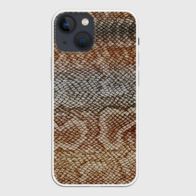 Чехол для iPhone 13 mini с принтом Snake skin в Санкт-Петербурге,  |  | animal | leather | natural | skin | snake | texture | wild
