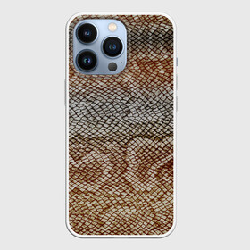 Чехол для iPhone 13 Pro с принтом Snake skin в Санкт-Петербурге,  |  | Тематика изображения на принте: animal | leather | natural | skin | snake | texture | wild