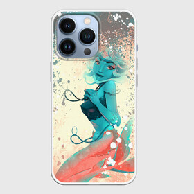 Чехол для iPhone 13 Pro с принтом Русалочка | Mermaid (Z) в Санкт-Петербурге,  |  | mermaid | naiad | nymph | rusalka | ведява | водяница | восточнославянская мифология | дух | лесовица | мифология | морская дева | нимфа | русал | русалии | русалка | русалочка | ундина | фараонка