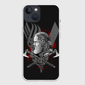 Чехол для iPhone 13 с принтом Vikings Art в Санкт-Петербурге,  |  | viking | vikings | альфред великий | аслауг | викинг | викинги | конунг | лагерта | один | рагнар лодброк | сериал | сериалы | харальд