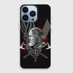 Чехол для iPhone 13 Pro с принтом Vikings Art в Санкт-Петербурге,  |  | viking | vikings | альфред великий | аслауг | викинг | викинги | конунг | лагерта | один | рагнар лодброк | сериал | сериалы | харальд