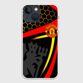 Чехол для iPhone 13 mini с принтом МАНЧЕСТЕР   MANCHESTER   SPORT в Санкт-Петербурге,  |  | football | manchester united football club | sport | uefa | английская премьер лига | лига финал | манчестер юнайтед | матч. | спорт | уефа | финал | футбол