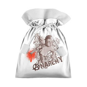 Подарочный 3D мешок с принтом АНГЕЛ АНАРХИИ в Санкт-Петербурге, 100% полиэстер | Размер: 29*39 см | anarchy | angel | art | blood | punk | анархия | ангел | ирокез | кровь | крылья | культура | мальчик | панк | символ | узор