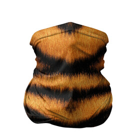 Бандана-труба 3D с принтом Tiger Wool в Санкт-Петербурге, 100% полиэстер, ткань с особыми свойствами — Activecool | плотность 150‒180 г/м2; хорошо тянется, но сохраняет форму | animal | skin | tiger | wool | тигр