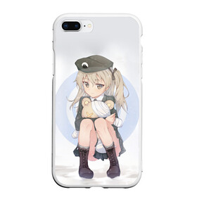 Чехол для iPhone 7Plus/8 Plus матовый с принтом Girls und Panzer в Санкт-Петербурге, Силикон | Область печати: задняя сторона чехла, без боковых панелей | darjeeling | girls und panzer | girls und panzer правда | дарджилинг | девочки и танки | девушки и танки | катюша | нисидзуми михо | правда | танки