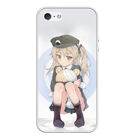 Чехол для iPhone 5/5S матовый с принтом Girls und Panzer в Санкт-Петербурге, Силикон | Область печати: задняя сторона чехла, без боковых панелей | darjeeling | girls und panzer | girls und panzer правда | дарджилинг | девочки и танки | девушки и танки | катюша | нисидзуми михо | правда | танки