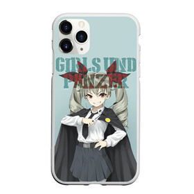 Чехол для iPhone 11 Pro матовый с принтом Girls und Panzer в Санкт-Петербурге, Силикон |  | darjeeling | girls und panzer | girls und panzer правда | дарджилинг | девочки и танки | девушки и танки | катюша | нисидзуми михо | правда | танки