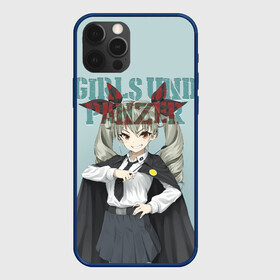 Чехол для iPhone 12 Pro с принтом Girls und Panzer в Санкт-Петербурге, силикон | область печати: задняя сторона чехла, без боковых панелей | Тематика изображения на принте: darjeeling | girls und panzer | girls und panzer правда | дарджилинг | девочки и танки | девушки и танки | катюша | нисидзуми михо | правда | танки