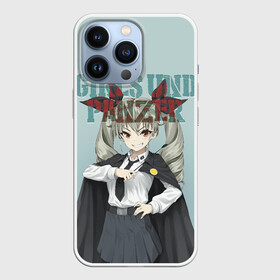 Чехол для iPhone 13 Pro с принтом Girls und Panzer в Санкт-Петербурге,  |  | darjeeling | girls und panzer | girls und panzer правда | дарджилинг | девочки и танки | девушки и танки | катюша | нисидзуми михо | правда | танки