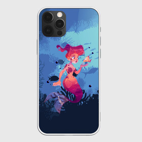 Чехол для iPhone 12 Pro Max с принтом Mermaid Русалочка (Z) в Санкт-Петербурге, Силикон |  | mermaid | naiad | nymph | rusalka | ведява | водяница | восточнославянская мифология | дух | лесовица | мифология | морская дева | нимфа | русал | русалии | русалка | русалочка | ундина | фараонка