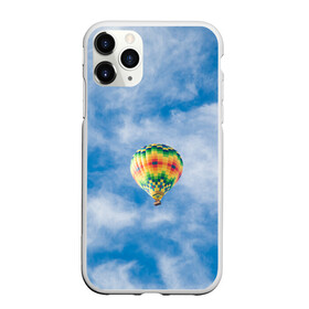 Чехол для iPhone 11 Pro Max матовый с принтом Воздушный шар в небе в Санкт-Петербурге, Силикон |  | воздушные | воздушный | небеса | небесный | небо | облака | облако | туча | тучи | шар | шары