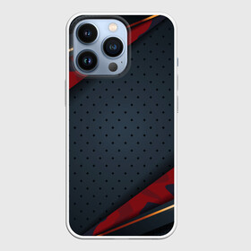 Чехол для iPhone 13 Pro с принтом 3D Dark red  black в Санкт-Петербурге,  |  | 3d | 3д | sport | абстракция | линии | паттерн | соты | спортивный стиль | текстуры