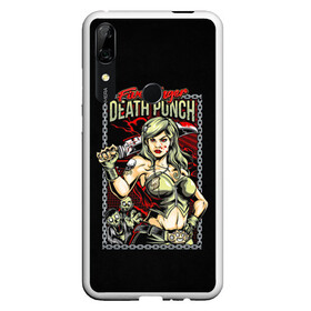 Чехол для Honor P Smart Z с принтом FFDP Girl в Санкт-Петербурге, Силикон | Область печати: задняя сторона чехла, без боковых панелей | 5fdp | ffdp | five finger death punch | metal | music | rock | альтернатива | группы | метал | музыка | музыкальная группа | рок | рок музыка | хеви метал