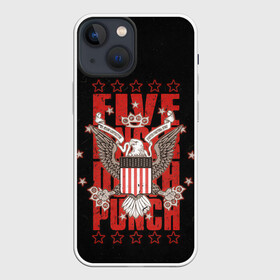 Чехол для iPhone 13 mini с принтом FFDP Eagle в Санкт-Петербурге,  |  | Тематика изображения на принте: 5fdp | ffdp | five finger death punch | metal | music | rock | альтернатива | группы | метал | музыка | музыкальная группа | рок | рок музыка | хеви метал