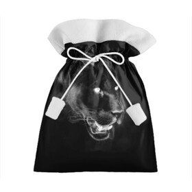 Подарочный 3D мешок с принтом Panther в Санкт-Петербурге, 100% полиэстер | Размер: 29*39 см | Тематика изображения на принте: animal | panther | roar | wild | пантера