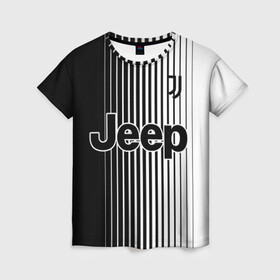 Женская футболка 3D с принтом ЮВЕНТУС JUVENTUS в Санкт-Петербурге, 100% полиэфир ( синтетическое хлопкоподобное полотно) | прямой крой, круглый вырез горловины, длина до линии бедер | cr7 | fc | fc juventus | football | juve | juventus | ronaldo | sport | алекс сандро | клуб | криштиану роналду | роналдо | спорт | униформа | фирменные цвета | фк | франко исраэль | футбол | ювентус