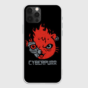 Чехол для iPhone 12 Pro Max с принтом СYBERPURR в Санкт-Петербурге, Силикон |  | 2077 | animal | cat | cyber | cyberpunk | fire | flame | future | neon | purr | technology | будущее | демон | животное | кибер | кот | кошка | микросхема | мур | мурлыкать | нейроны | неон | огонь | очки | свечение | технологии | шлем