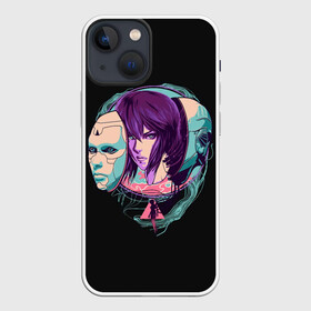 Чехол для iPhone 13 mini с принтом Мотоко Арт в Санкт-Петербурге,  |  | anime | cyberpunk | ghost in the shell | аниме | анимэ | бато | дайсукэ арамаки | киберпанк | мото кусанаги | призрак в доспехах