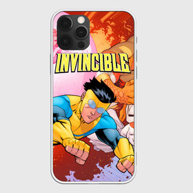 Чехол для iPhone 12 Pro с принтом Неуязвимый (Invincible) в Санкт-Петербурге, силикон | область печати: задняя сторона чехла, без боковых панелей | damien darkblood | invincible | дэмиен даркблад | мультсериал | непобедимый | неуязвимый