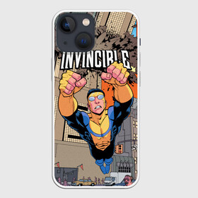 Чехол для iPhone 13 mini с принтом Неуязвимый (Invincible) в Санкт-Петербурге,  |  | damien darkblood | invincible | дэмиен даркблад | мультсериал | непобедимый | неуязвимый