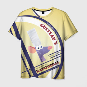 Мужская футболка 3D с принтом Рататуй в Санкт-Петербурге, 100% полиэфир | прямой крой, круглый вырез горловины, длина до линии бедер | ratatouille | vdgerir | рататуй | реми | ремми | рэмми