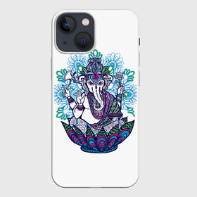 Чехол для iPhone 13 mini с принтом Будда слон в Санкт-Петербурге,  |  | будда | будды | буды | медитация | мир | радужные | руки | слон | слон будды | слоны | спокойствие | топор | туристам | хипи | хобот | хоппи | цветы