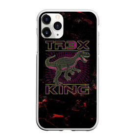 Чехол для iPhone 11 Pro матовый с принтом T-rex KING в Санкт-Петербурге, Силикон |  | dino | rex | roar | t rex | дино | динозавр | динозавры